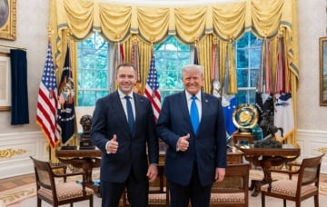 Кароль Навроцкий встретился с Дональдом Трампом в Овальном кабинете
